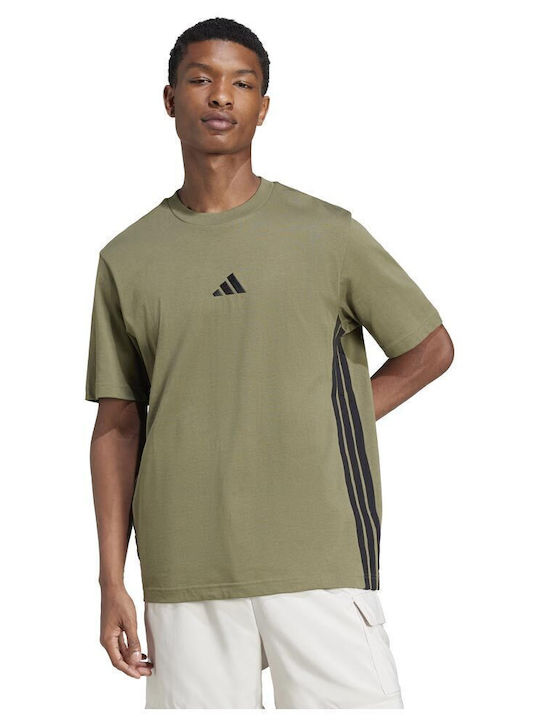 adidas Essentials 3-stripes Αθλητικό T-shirt Πρ...