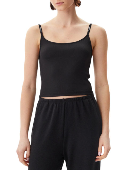Calvin Klein Damen Bluse mit Trägern Black