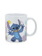 Disney Lilo & Stitch Hawaian Flower Becher Keramik 325ml