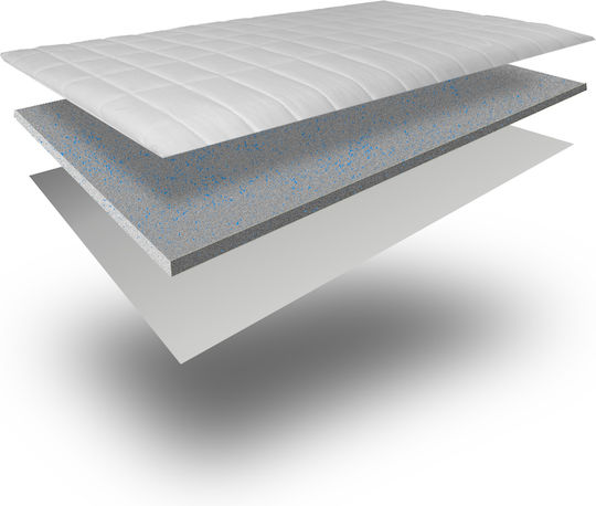 Ypnos Ανώστρωμα Καπιτονέ Gel Memory Foam 7 Cm 110x190