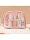 Cosmetic Travel Bag Tecos Dimensions 20x8.5x14.5 Cm Waterproof Pink