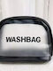 Travel Cosmetic Bag Tecos Dimensions 20x8.5x14.5 Cm Waterproof Black