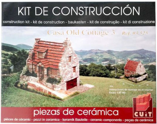 Block Cuit Παιχνίδι Κατασκευών Κεραμικό 3d Ceramic Model Kit