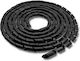 Qoltec Suport de cablu Negru (52250) 1buc