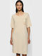 Triumph Winter Women's Nightdress Beige Melange