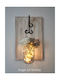 Decorative Wooden Wall-Mounted "Flower Vase" Light