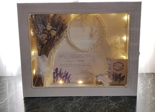 Στεφανοθήκη Κρεμαστή “ιβουάρ Ανοιχτό”