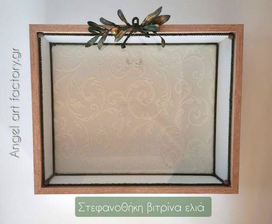 Cutie de agățat pentru coroniță de nuntă Olive Yes
