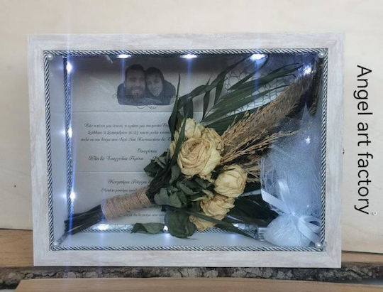 Калъф за корона за окачване бежово-сив