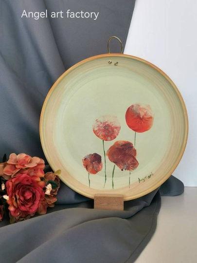 Dekorativer Keramikteller Fiore