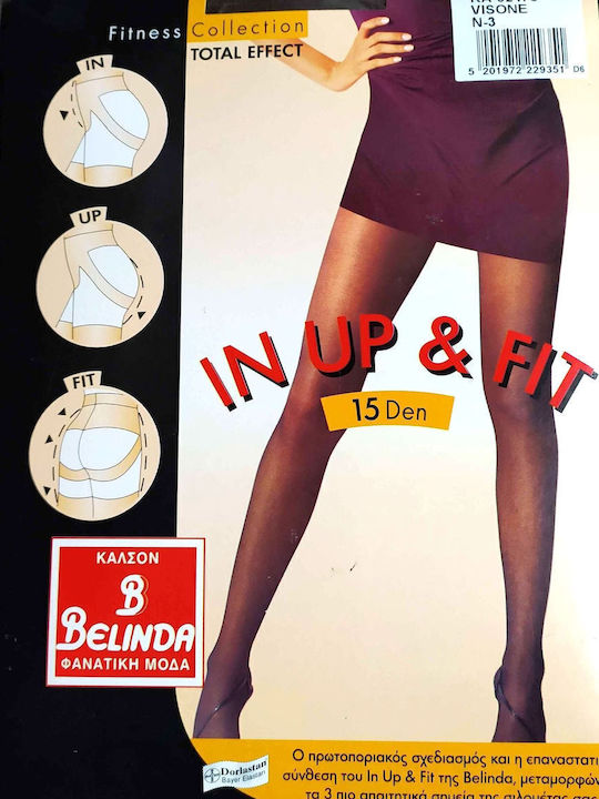 Belinda Women's Pantyhose 15 Den Anthracite (visone)
