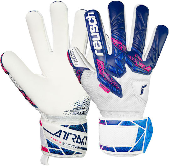 Reusch Reusch Attrakt Regrip Nc Jnr Γάντια Τερματοφύλακα Παιδικά Μπλε