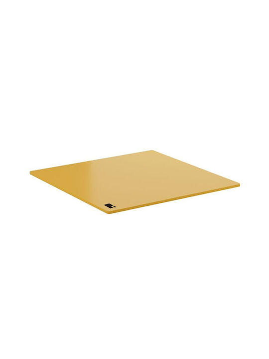 Decorative Tray Square Matt Yellow Pam & Co W30 X D30 X H1 Cm 3030-603