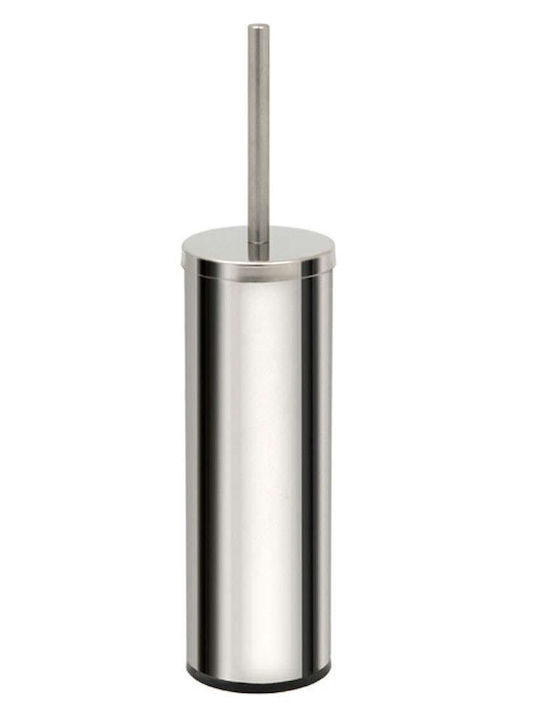 Wall-Mounted Toilet Brush Design 2-686-001 Brilliant Inox Steel Plastic