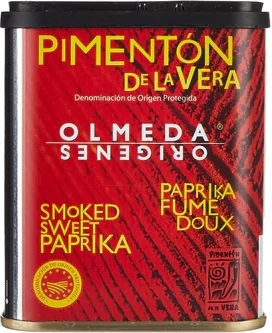 Süßer Geräucherter Paprika La Vera Olmeda Orígenes 75g