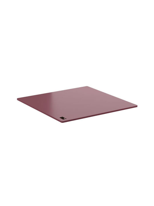 Decorative Tray Square Matt Bordeaux Pam & Co W30 X D30 X H1 Cm 3030-153