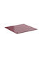 Decorative Tray Square Matt Bordeaux Pam & Co W30 X D30 X H1 Cm 3030-153