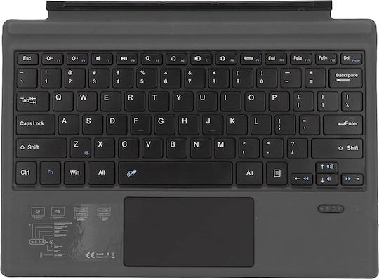 40924US Tastatur mit Touchpad für Tablet Englisch US