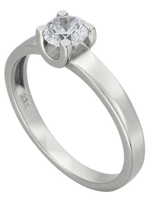 FenixJewelry Einzelstein aus Weißgold 14K