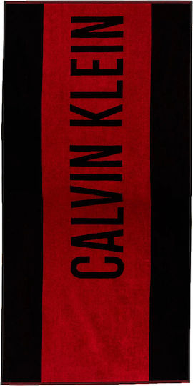 Calvin Klein Beach Towel Red 170x90cm.
