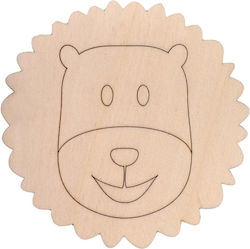 Wooden Decorative Lion