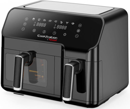 Air Fryer με Wi-Fi & Διπλό Αποσπώμενο Κάδο 8.8lt Μαύρο CS-927