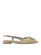 Damen Ballerinas Slingback in Beige Farbe