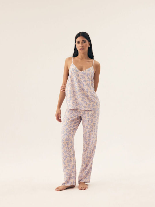 Henderson Winter Damen Pyjama-Set Rosa Nadar 42665-50x