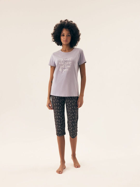 Henderson Winter Damen Pyjama-Set Naturaleza