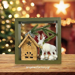 Table Decoration with Reindeer Table Decoration with Reindeer