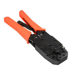 Intos Electronic Πρέσα Ακροδεκτών Δικτύου RJ11, RJ45, RJ10 74103