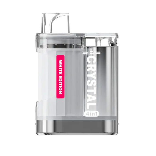 Crystal Vape Ηλεκτρονικό Τσιγάρο μιας Χρήσης 600 Εισπνοών 20mg Ροζ