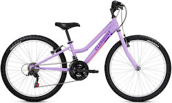 Clermont Magusta 24" Παιδικό Mountain Bike Μωβ