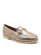 Leather Women's Loafers Bronze