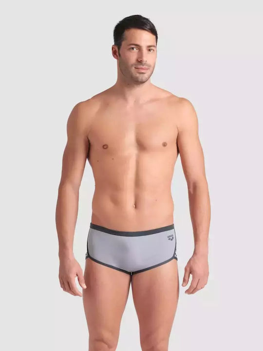 Arena Arena Icons Swim Low Ανδρικό Μαγιό Slip Γκρι