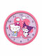 Hello Kitty Friends Wall Clock