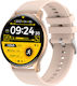 Lemfo 46mm Smartwatch με SIM και Παλμογράφο (Ροζ)