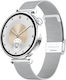 Riversong Glow Smartwatch mit Pulsmesser (Silber)