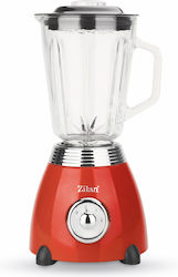 Zilan Retro Επιτραπέζιο 1.5 lt 500W Κόκκινο