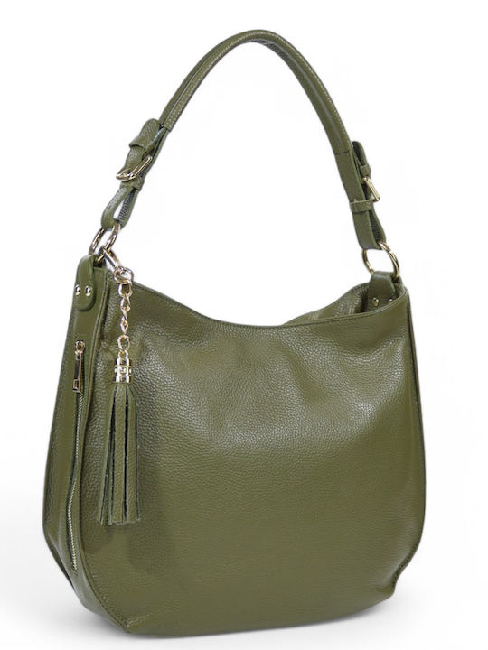Passaggio Leather Δερμάτινη Γυναικεία Τσάντα Ώμ...