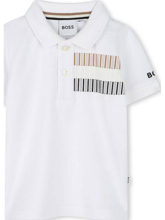 Kids' Polo Short Sleeve White
