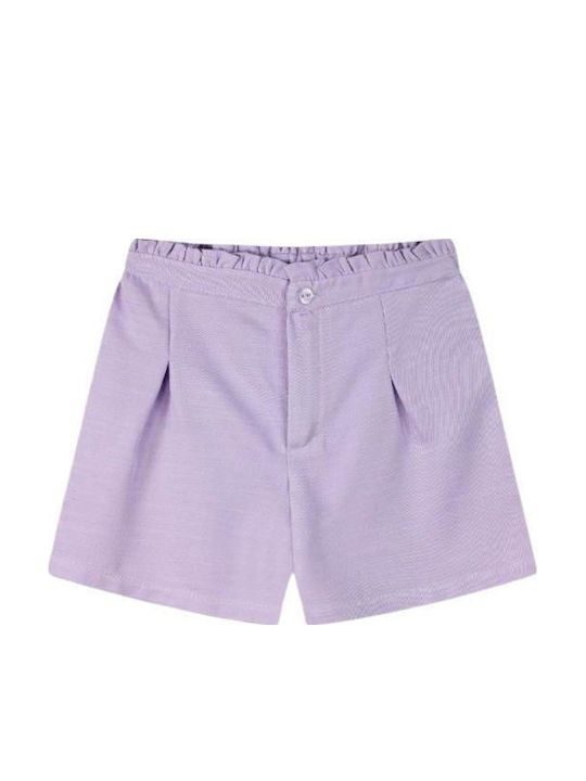 Kinder-Shorts/Bermudas Stoff lila