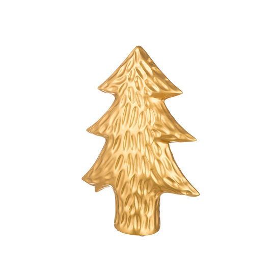 Christmas Decorative Ceramic Tree 30cm Gold