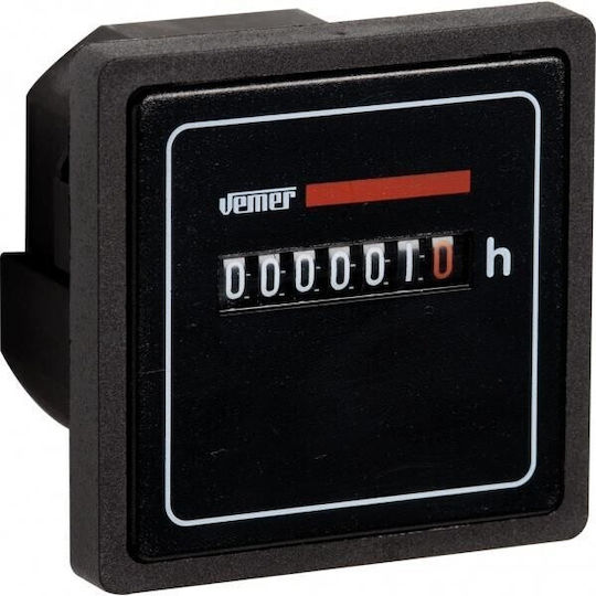 Vemer Betriebsstundenzähler 55x55 10-80V DC HMS-1080 Vemer