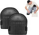 Gardening Knee Pads Elastic Strap Black