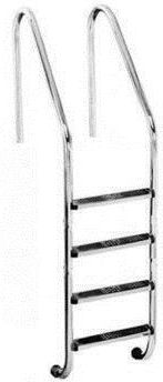 Hayward Standard Pooltreppe aus Rostfreiem Stahl Silber