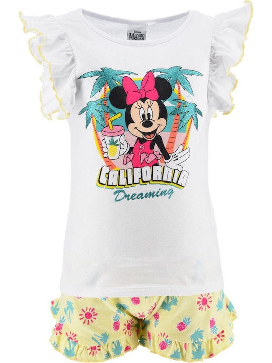 Kinder-Set mit Shorts Sommer 2Stück Yellow