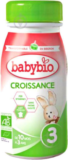 Babybio Ready-to-Drink Milk Beverage Croissance for 10m++ Months 250ml