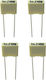 4 Τεμάχια Πυκνωτές Mkt 1nf 100vdc 63vac ; 5%; Pitch:5mm; Kemet; 1nf 100vdc Πολυεστέρα Polyester Film Capacitor 1000pf 0.001uf