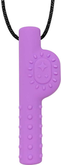 Queen Mother Whistle Teething Necklace Silicone for 4 m+